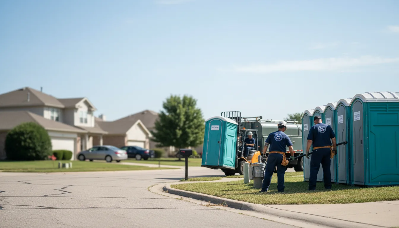 Porta Potty Rental in Rudolph, OH near me
